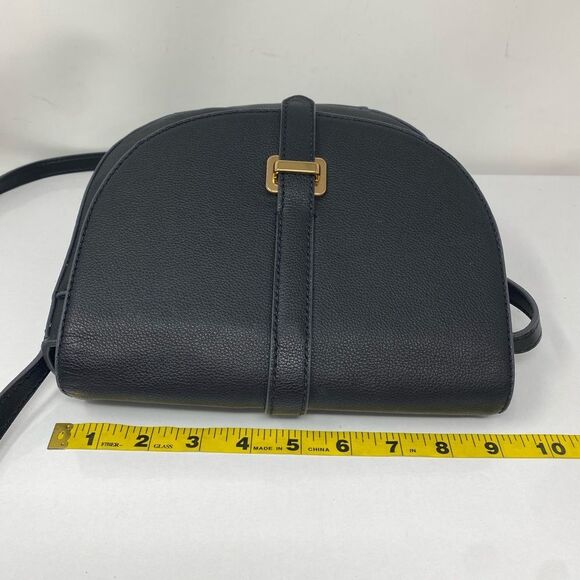 Fossil NWT Emery Black Leather Adjustable Crossbody Bag - Picture 11 of 13